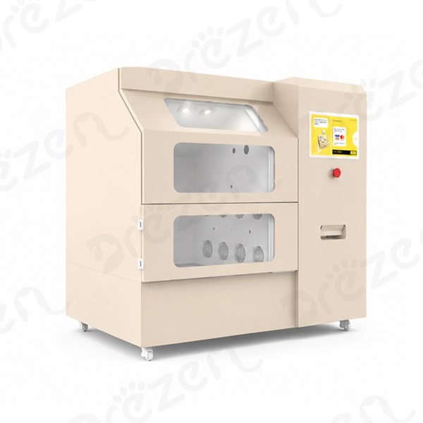 Drezen SE-2025A automatic dog wash cabin in beige
