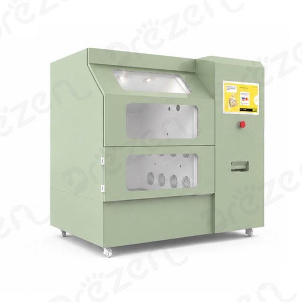 Drezen SE-2025A automatic dog wash cabin in green
