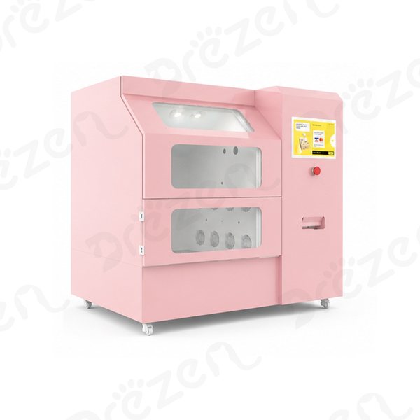 Drezen SE-2025A automatic dog wash cabin in pink