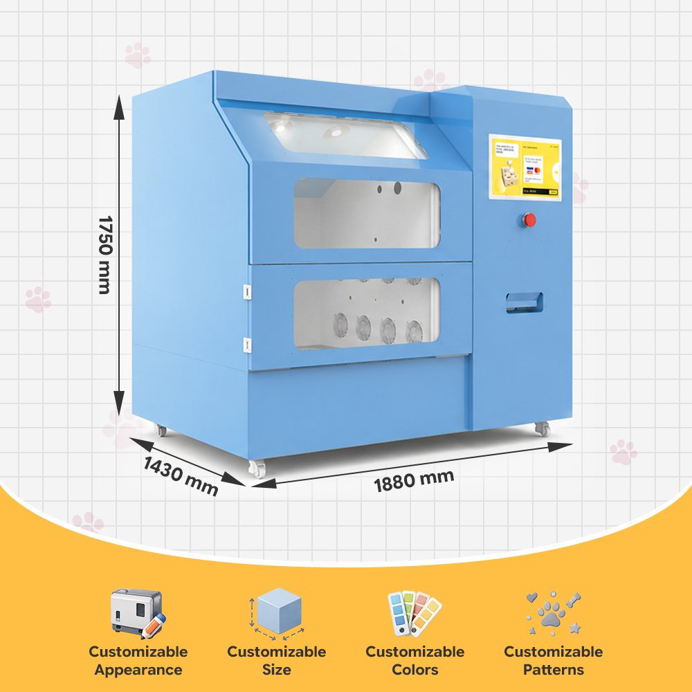 Drezen SE-2025A dimensions: 1750 mm high, 1430 mm deep, 1880 mm wide